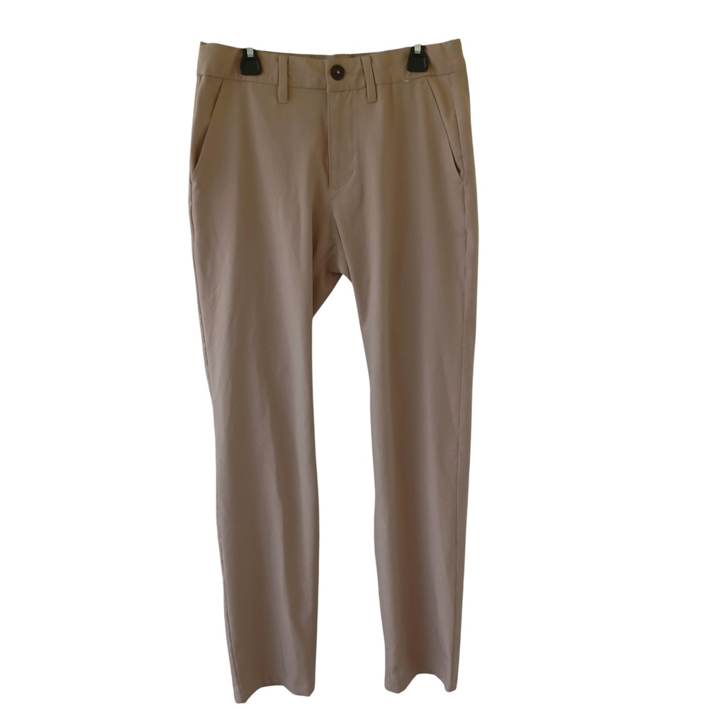 Abercrombie Kids Performance Chino Pants Tan Khaki Boys Size 15/16 Regular